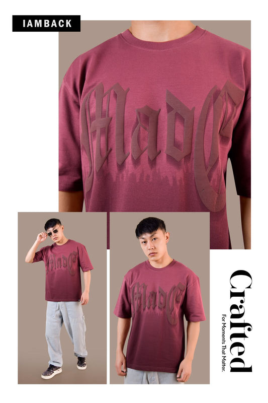 Oversized Drop Shoulder T-Shirt – Unisex Comfort Fit